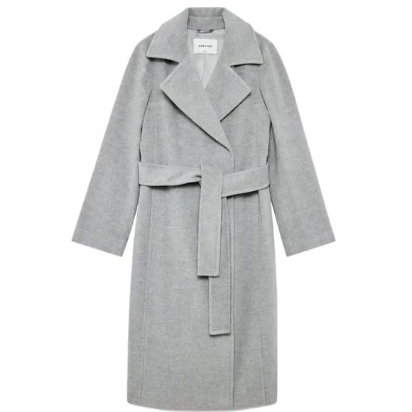 Aritzia / Babaton Wrap Wool Coat - S - Picture 2 of 11
